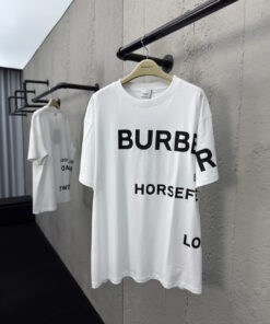 BURBERRY厚胶字母印花短袖工_8384