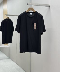 Burberry丝光棉短袖面料选_1293