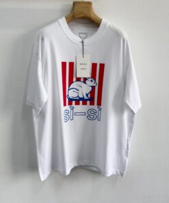 BV25ss兔子印花圆领短袖230g