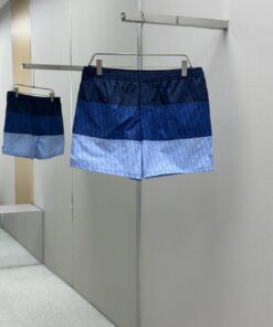 CD新款拼接提花短裤采用100%