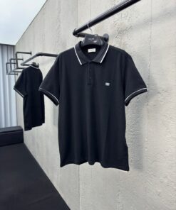 Celine凯旋门刺绣Polo衫工艺