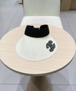 Chanel空顶草帽遮脸韩版潮防晒太_13193