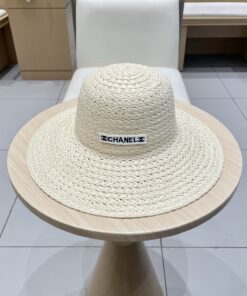 CHANEL香奈儿2025新款草编遮阳_5735