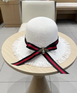 Chanel香奈儿草帽盆帽名媛风_5747