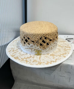 Chanel香奈儿平顶礼帽拉