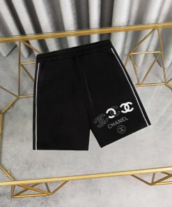 CHANEL 香奈儿印花纯棉卫裤短_10879