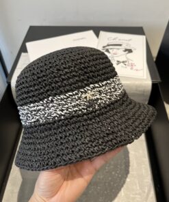 Chanel香奈儿纸草遮阳帽