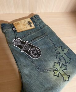 CH克罗心25ss直筒牛仔裤高_16445