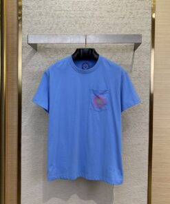 CH克罗心印花圆领短袖T恤正