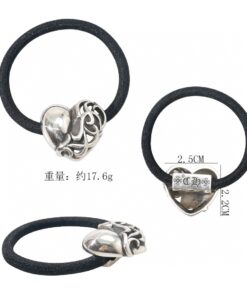 Chrome hearts克罗心 桃心发绳