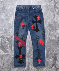 chromehearts克罗心限定牛仔裤