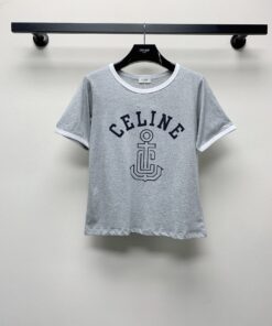 春夏新款圆领字母图案T恤SML