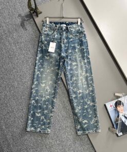 迪奥2025四季款宽松牛仔裤直筒长_11846