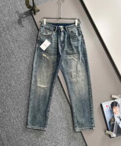 迪奥2025四季款宽松牛仔裤直筒长