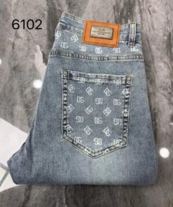 DG爆款天丝牛仔裤双层固色