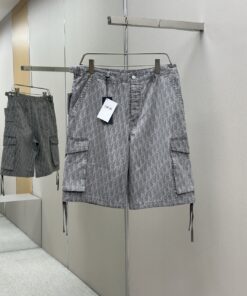 Dio迪奥 25SS满印提花牛仔短