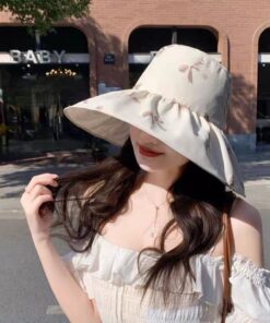 DIOR迪奥韩系帽子户外黑胶防