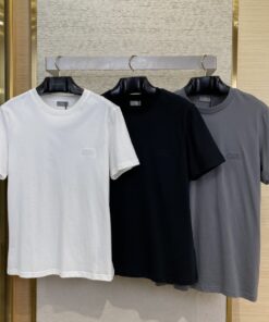 DIOR迪奥小徽标刺绣短袖T恤