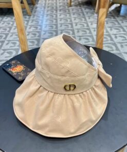 Dior韩版新款彩胶防晒帽子女小_12734