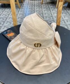 Dior韩版新款彩胶防晒帽子女小