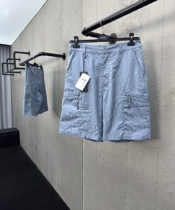 DIOR 科技沙滩口袋短裤工艺说