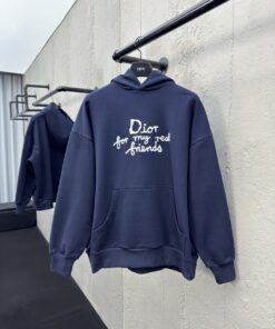 DIOR 朋友字母刺绣连帽卫衣工