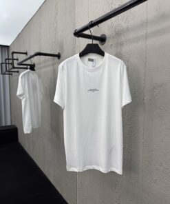 DIOR丝光棉针织短袖工艺说明