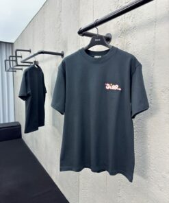 DIOR蛇形刺绣短袖工艺说明