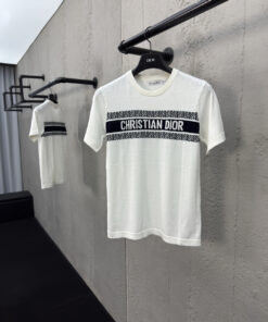 DIOR提花针织短袖工艺说明_8314