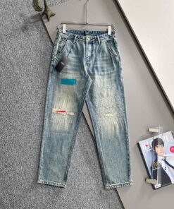 芬迪2025四季款经典牛仔裤直筒长