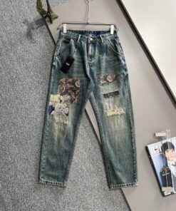 芬迪2025四季款宽松牛仔裤直筒长_11848