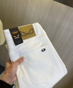 FENDI芬迪2025新品男士牛仔裤