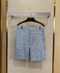 FENDI芬迪FF满印短裤【正确价