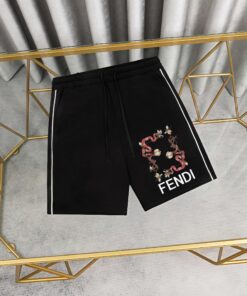 FENDI  芬迪印花短裤卫裤纯棉_10884