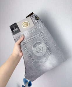 范思哲2025高级时装牛仔裤精