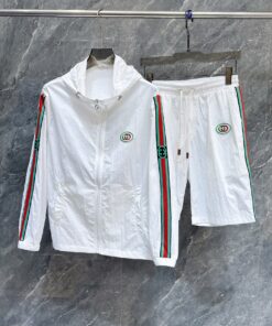 古驰 2025夏季防晒衣短裤套装，