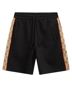 GUCCI 古驰红边提花织带 拼接_9254