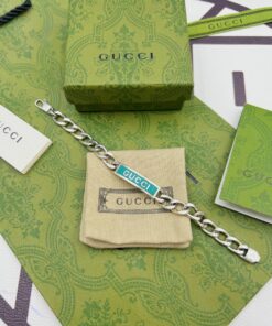 Gucci 经典珐琅手链细节实拍