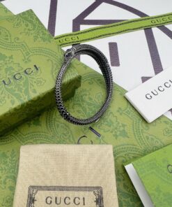 Gucci 灵蛇手镯 细节实拍 微距