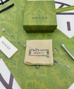 Gucci双G松石手链 双色款长度_12529