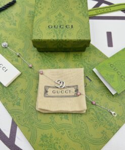 Gucci双G松石手链 双色款长度