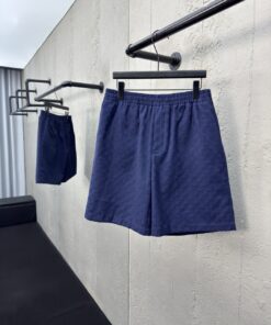 GUCCI提花满印双G短裤工艺说