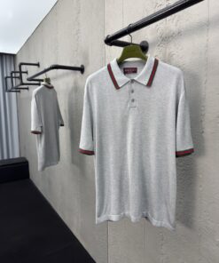 GUCCI银丝POLO衫工艺说明天
