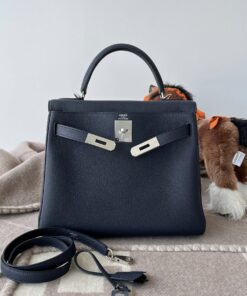 kelly28 2z午夜蓝togo 银扣，一