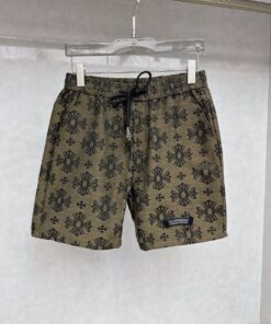 克罗心 2025夏季新款男士休闲短_3616