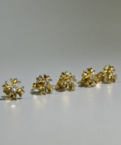 克罗心 22k金钻石耳钉出货