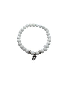 克罗心 晶石珠手串纯银材质 天