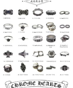克罗心 戒指集合