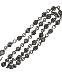 克罗心 六芒星珠链 纯银材质