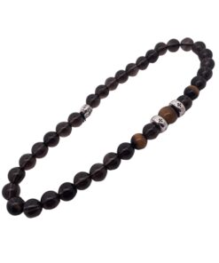 克罗心 瑙琥珀石手串纯银材质